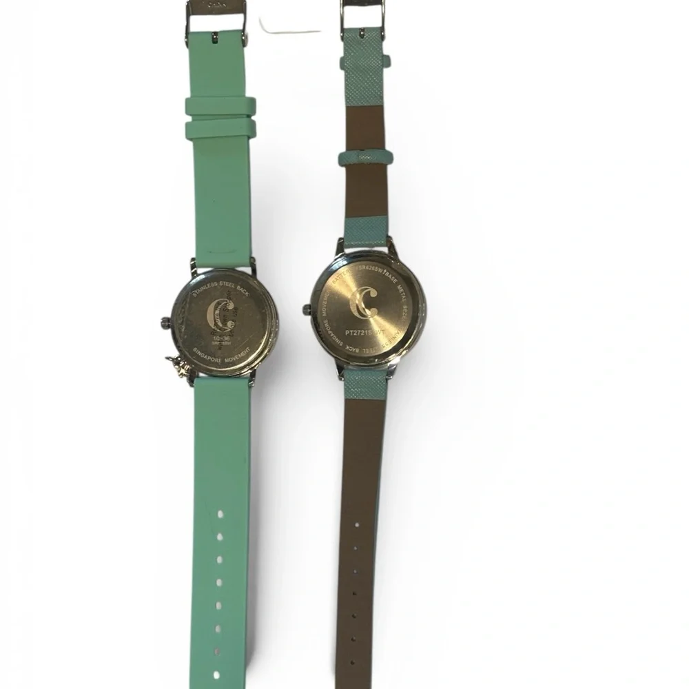 Charming Charlie Seahorse & Pineapple Watches- Set of 2 needs batteries